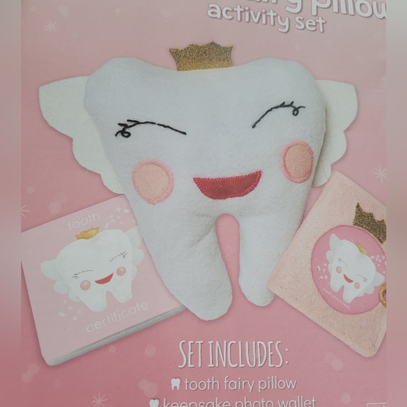 Hapinest Tooth Fairy Pillow Activity Kit for Girls - Picture 7 of 8